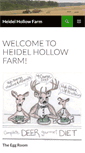 Mobile Screenshot of heidelhollowfarm.com
